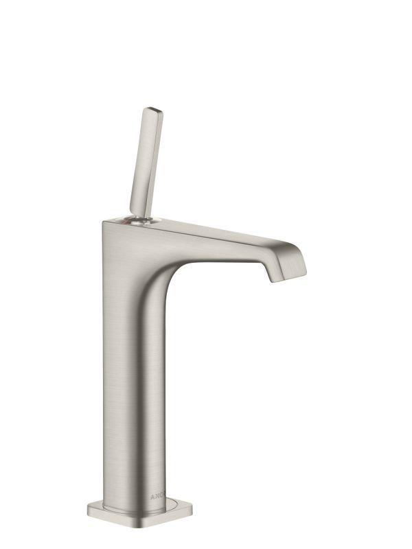 Hansgrohe Waschtischmischer 190 Axor Citterio E Highriser, ohne Zugstange BSO, Farbe silber Bild 1