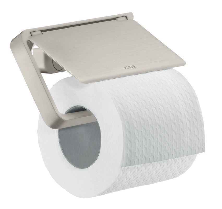 Hansgrohe Papierrollenhalter Axor Universal Accessories BSO, 118 x 94 x 94 mm, Farbe Edelstahl Bild 1