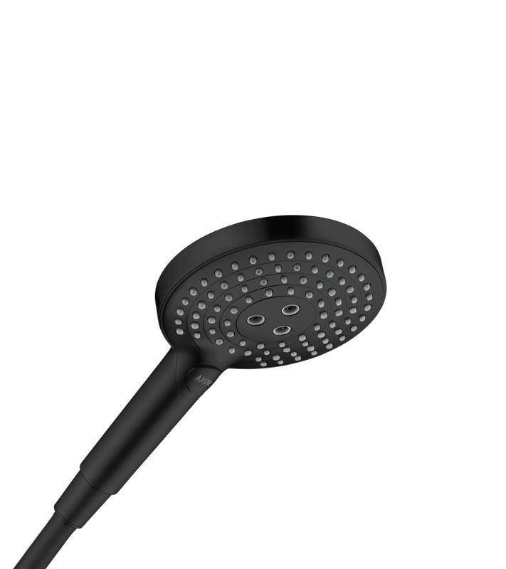Hansgrohe Handbrause 120 3jet EcoSmart Axor matt, Farbe schwarz Bild 1