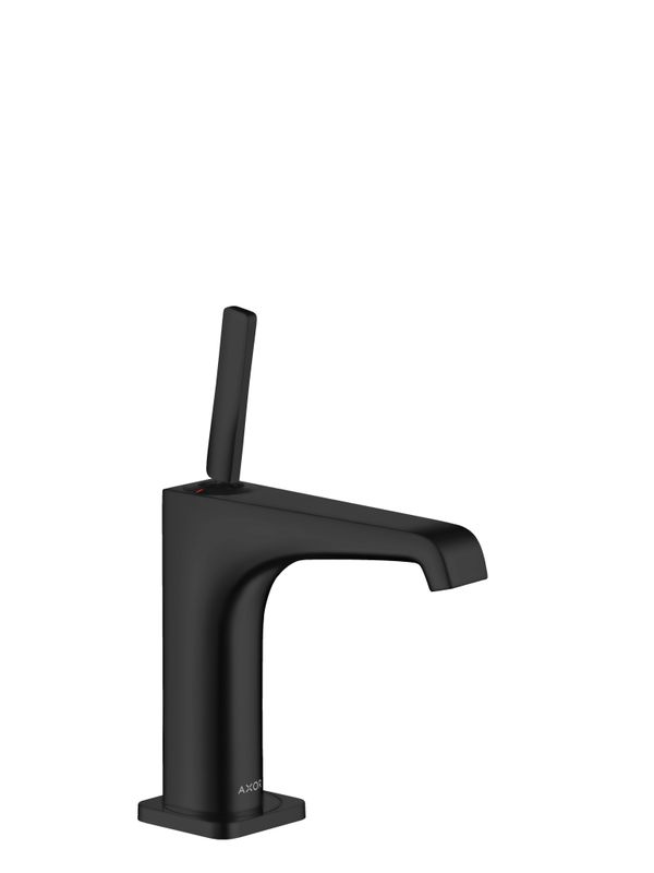 Hansgrohe Waschtischmischer 130 Axor Citterio E, ohne Zugstange matt, Farbe schwarz Bild 1