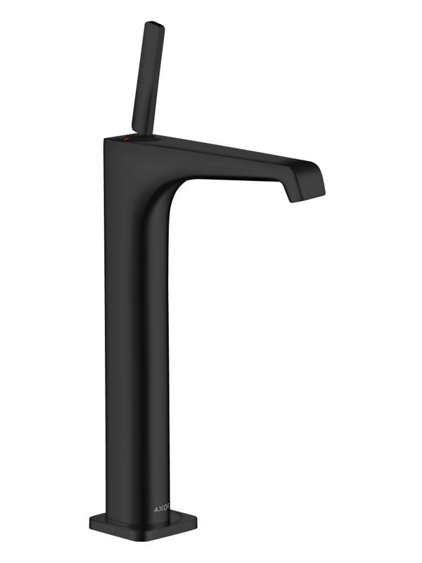 Hansgrohe Waschtischmischer 250 Axor Citterio E Highriser, ohne Zugstange matt, Farbe schwarz Bild 1