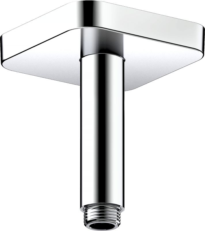 Hansgrohe Decken-Anschlussstück Axor DN 15 100 mm softsquare, 92 mm, Farbe chrom Bild 1