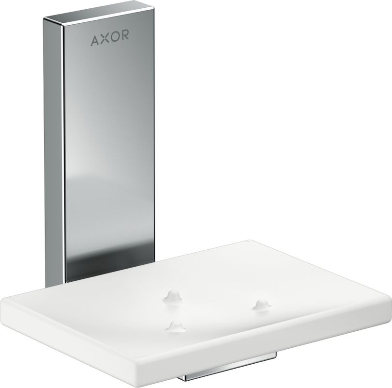 Hansgrohe Seifenschale Axor Universal Rectangular, 110 x 110 x 107 mm, Farbe chrom Bild 1