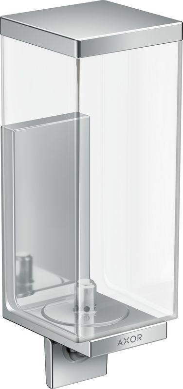 Hansgrohe Lotionspender Axor Universal Rectangular, 207 x 70 x 70 mm, Farbe chrom Bild 1