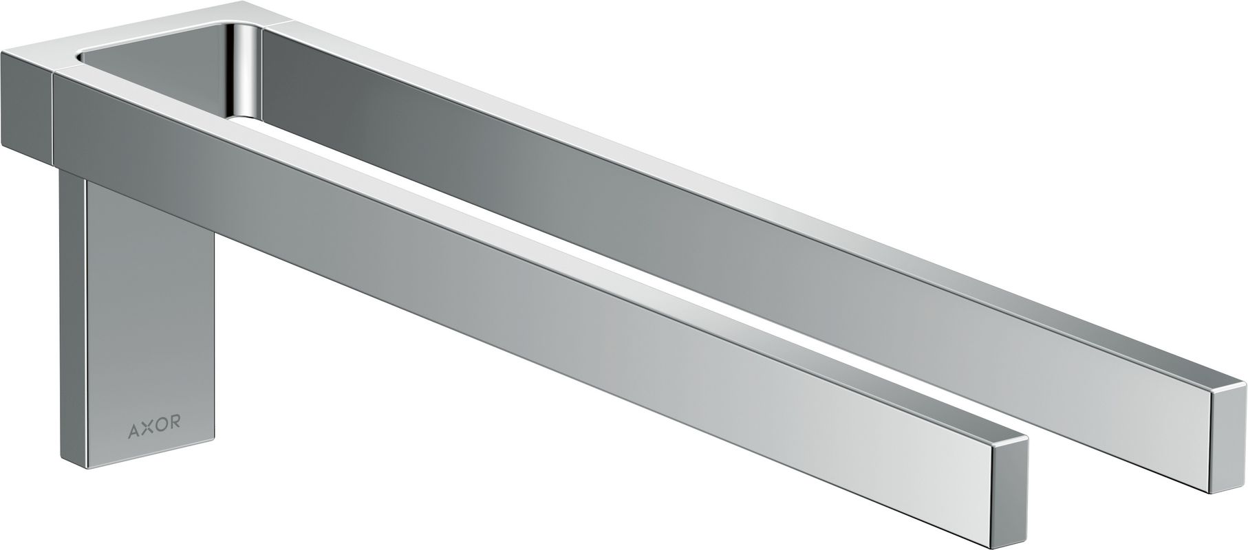 Hansgrohe Handtuchhalter zweiarmig Axor Universal Rectangular, 111 x 381 x 381 mm, Farbe chrom Bild 1
