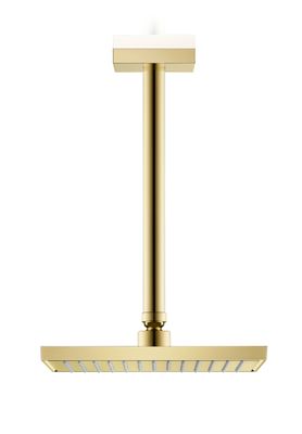 Hansgrohe Decken-Anschlussstück Axor DN 15 300 mm eckig PGO, 92 mm, Farbe gold Bild 2
