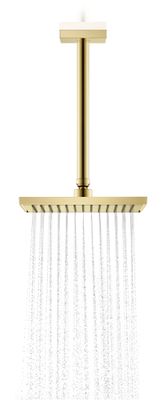 Hansgrohe Decken-Anschlussstück Axor DN 15 300 mm eckig PGO, 92 mm, Farbe gold Bild 3