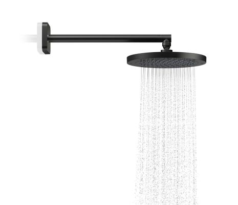 Hansgrohe Brausearm DN 15 softsquare Axor matt, 390 mm, Farbe schwarz Bild 3