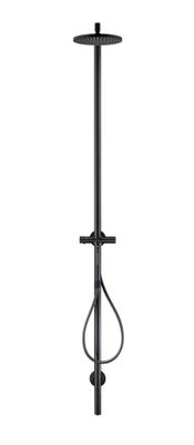 Hansgrohe Nature Duschsaeule Axor Starck, mit Kopfbrause 240 1jet matt, 2151 x 236 x 600 mm, Farbe schwarz Bild 2