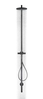 Hansgrohe Nature Duschsaeule Axor Starck, mit Kopfbrause 240 1jet matt, 2151 x 236 x 600 mm, Farbe schwarz Bild 3