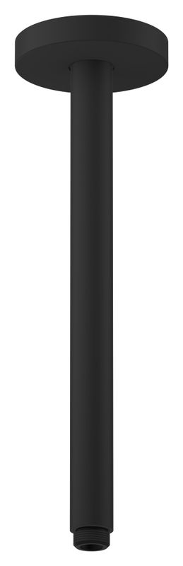 Hansgrohe Decken-Anschlussstück Axor DN 15 300 mm matt, 91 mm, Farbe schwarz Bild 1