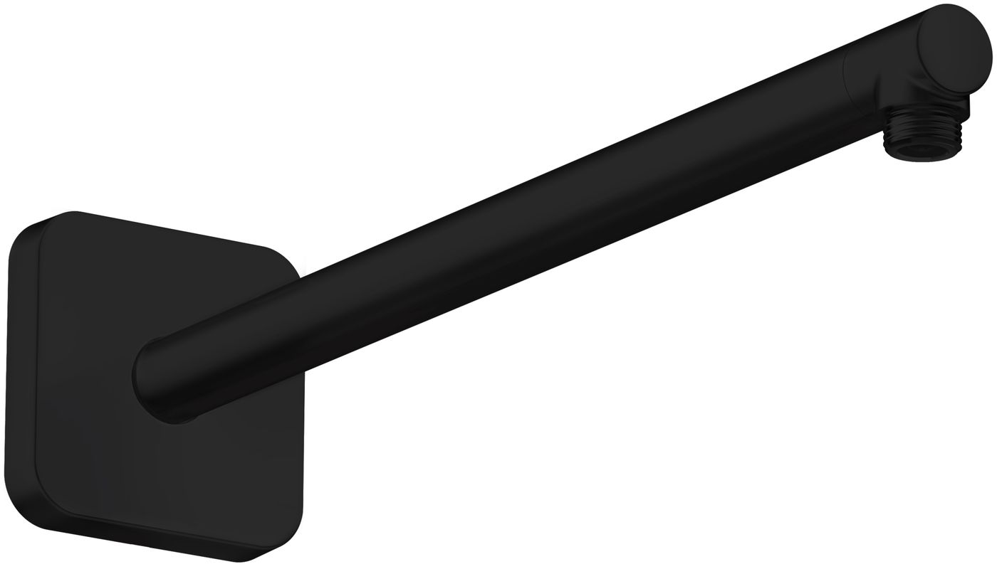 Hansgrohe Brausearm DN 15 softsquare Axor matt, 390 mm, Farbe schwarz Bild 1