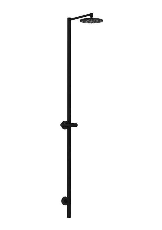 Hansgrohe Nature Duschsaeule Axor Starck, mit Kopfbrause 240 1jet, ohne Handbrause MSW, 2151 x 236 x 600 mm, Farbe schwarz Bild 1