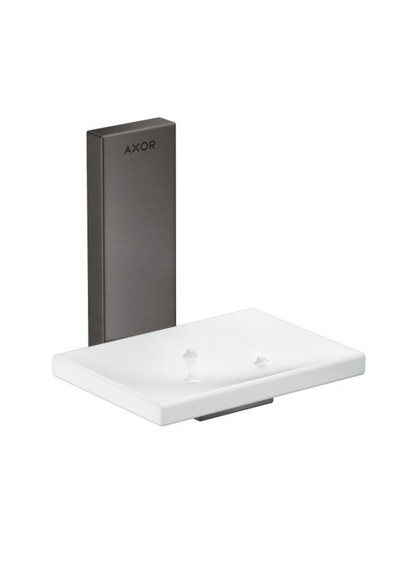 Hansgrohe Seifenschale Axor Universal Rectangular BBC, 110 x 110 x 107 mm, Farbe black chrome Bild 1