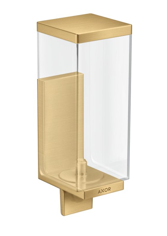 Hansgrohe Lotionspender Axor Universal Rectangular BGO, 207 x 70 x 70 mm, Farbe gold Bild 1