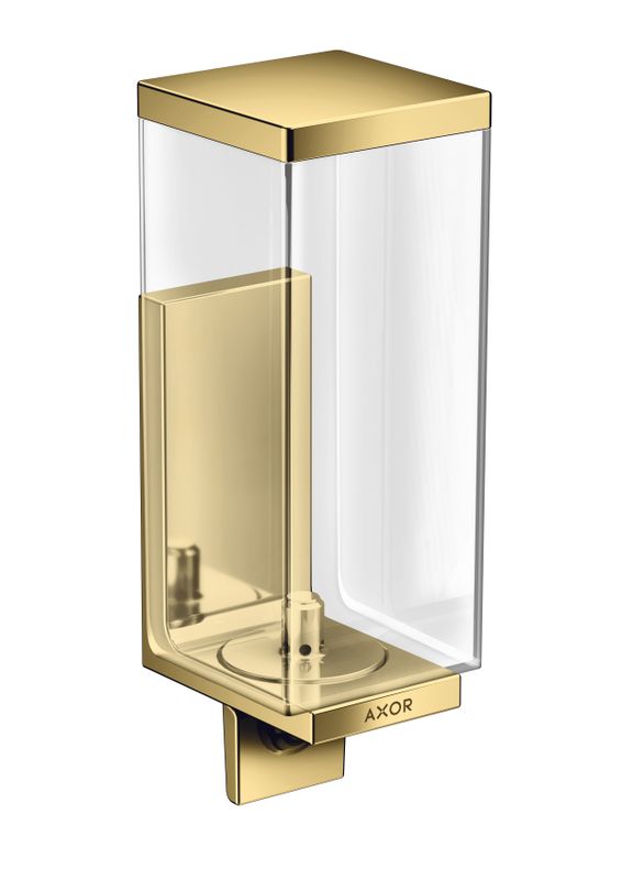 Hansgrohe Lotionspender Axor Universal Rectangular PGO, 207 x 70 x 70 mm, Farbe gold Bild 1
