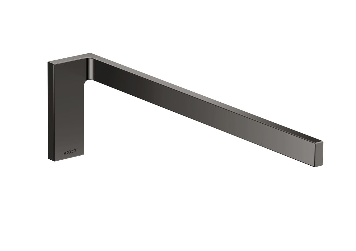 Hansgrohe Handtuchhalter Axor Universal Rectangular PBC, 110 x 380 x 380 mm, Farbe schwarz Bild 1