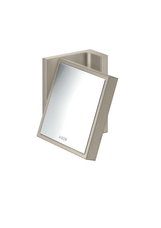 Hansgrohe Rasierspiegel Axor Universal Rectangular BN, 110 x 120 mm, Farbe nickel Bild 1