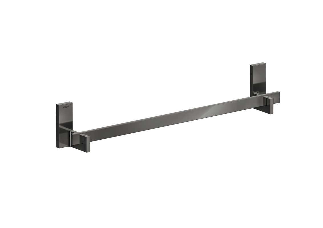 Hansgrohe Badetuchhalter 600 mm Axox Universal Rectangular PBC, 110 x 85 x 85 mm, Farbe schwarz Bild 1
