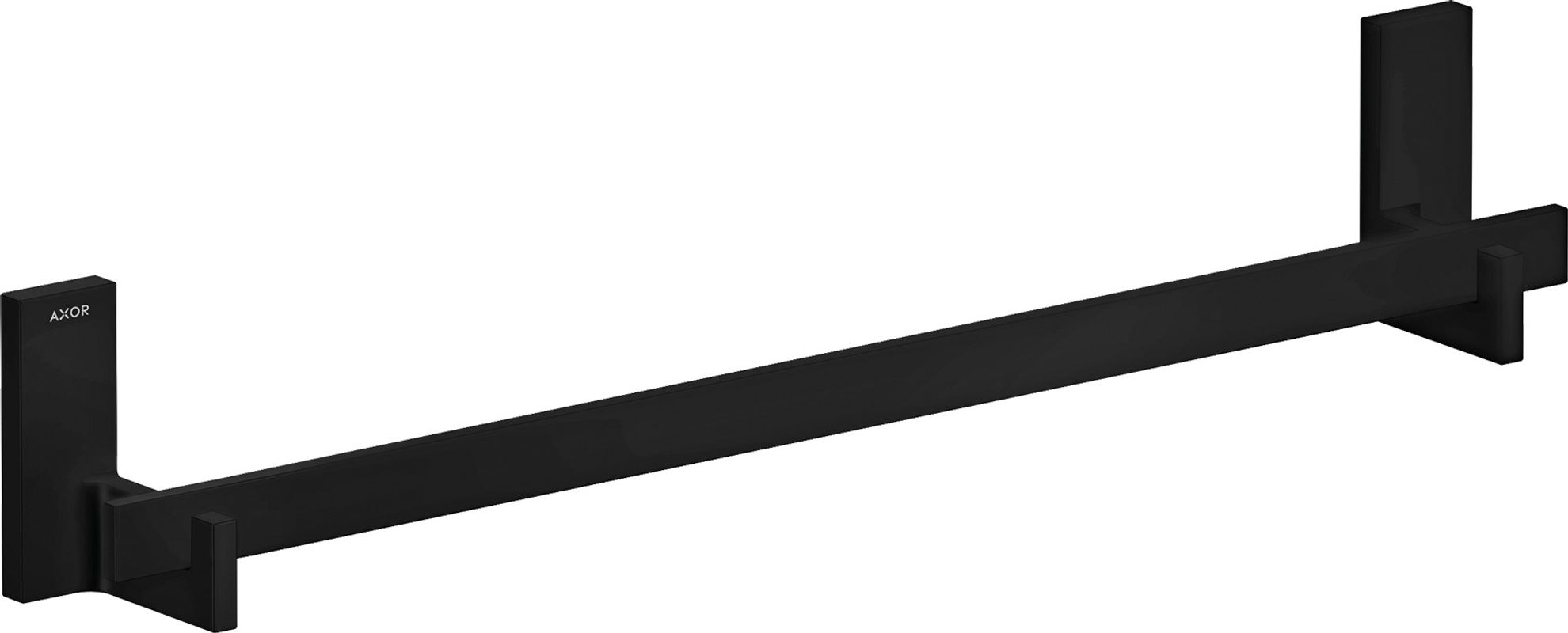 Hansgrohe Badetuchhalter 600 mm Axox Universal Rectangular matt, 110 x 85 x 85 mm, Farbe schwarz Bild 1