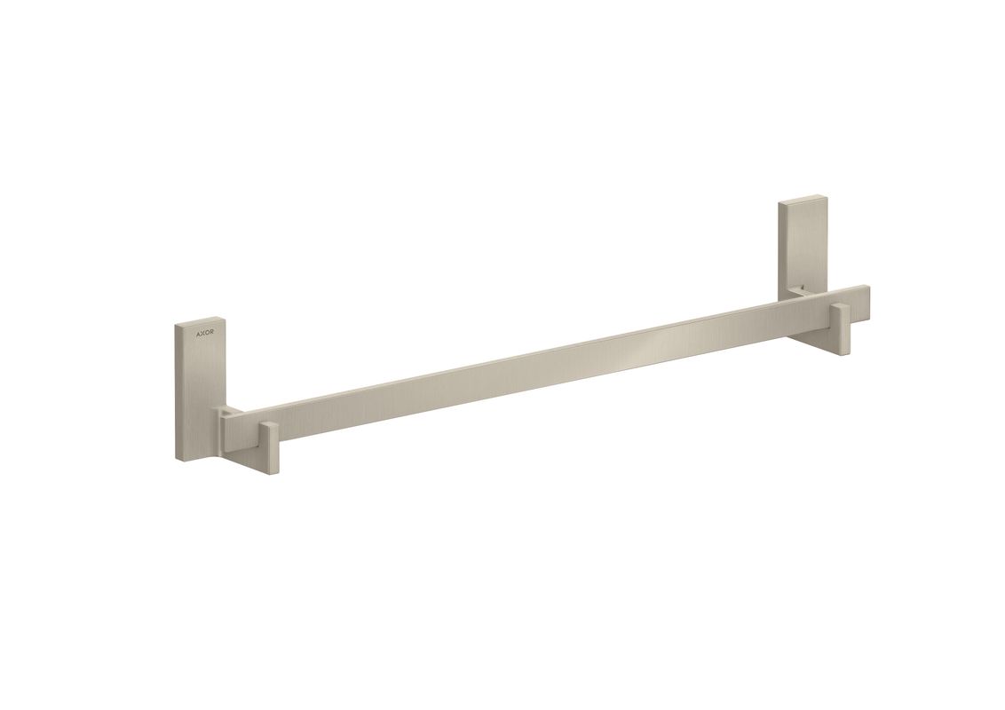 Hansgrohe Badetuchhalter 600 mm Axox Universal Rectangular BN, 110 x 85 x 85 mm, Farbe nickel Bild 1