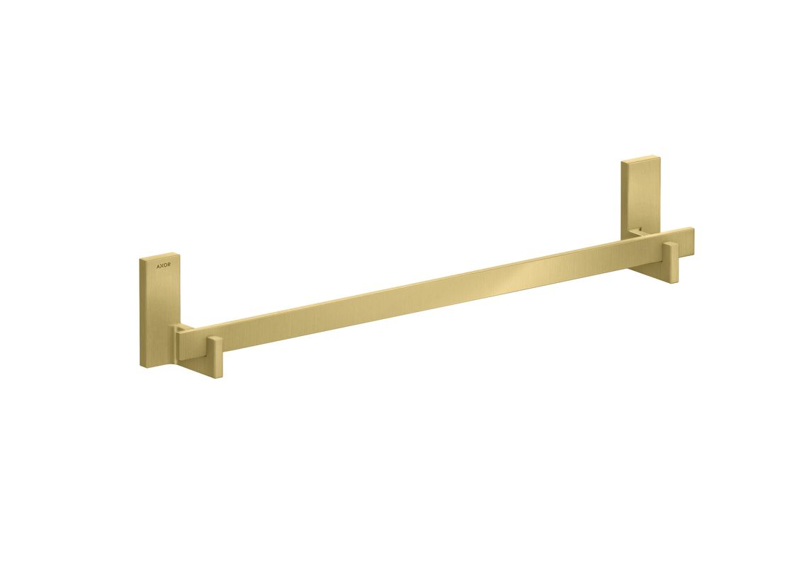 Hansgrohe Badetuchhalter 600 mm Axox Universal Rectangular BB, 110 x 85 x 85 mm, Farbe Messing Bild 1