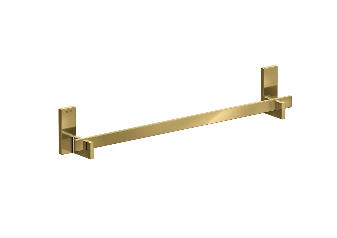 Hansgrohe Badetuchhalter 600 mm Axox Universal Rectangular PGO, 110 x 85 x 85 mm, Farbe gold Bild 1