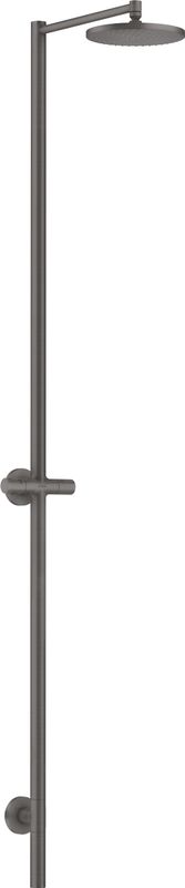 Hansgrohe Nature Duschsaeule Axor Starck, mit Kopfbrause 240 1jet, ohne Handbrause BBC, 2151 x 236 x 600 mm, Farbe black chrome Bild 1