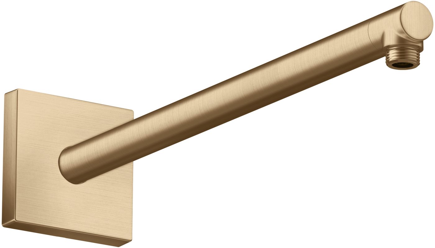 Hansgrohe Brausearm DN 15 eckig Axor BBR, 390 mm, Farbe bronze Bild 1