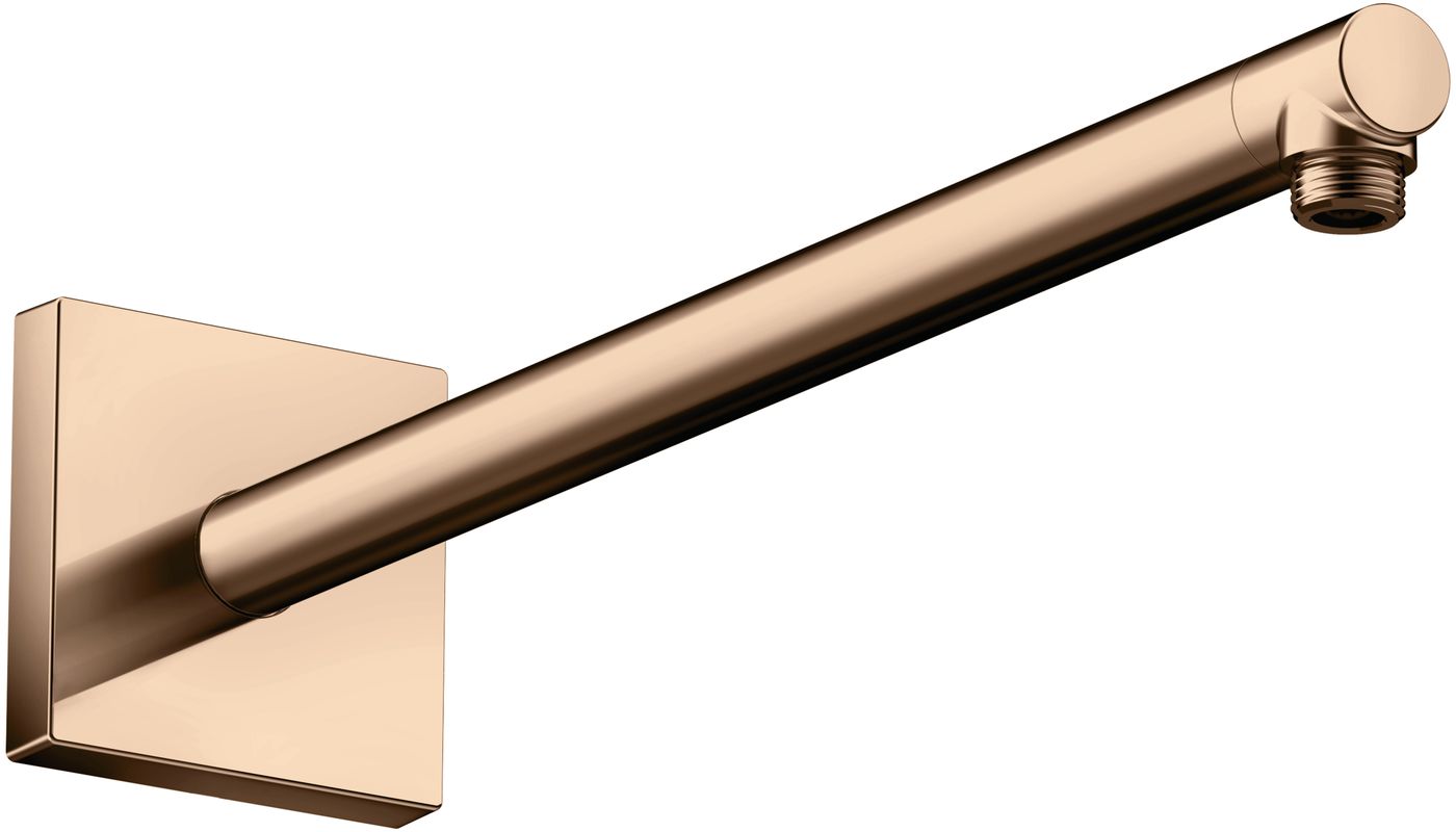 Hansgrohe Brausearm DN 15 eckig Axor PRG, 390 mm, Farbe redgold Bild 1
