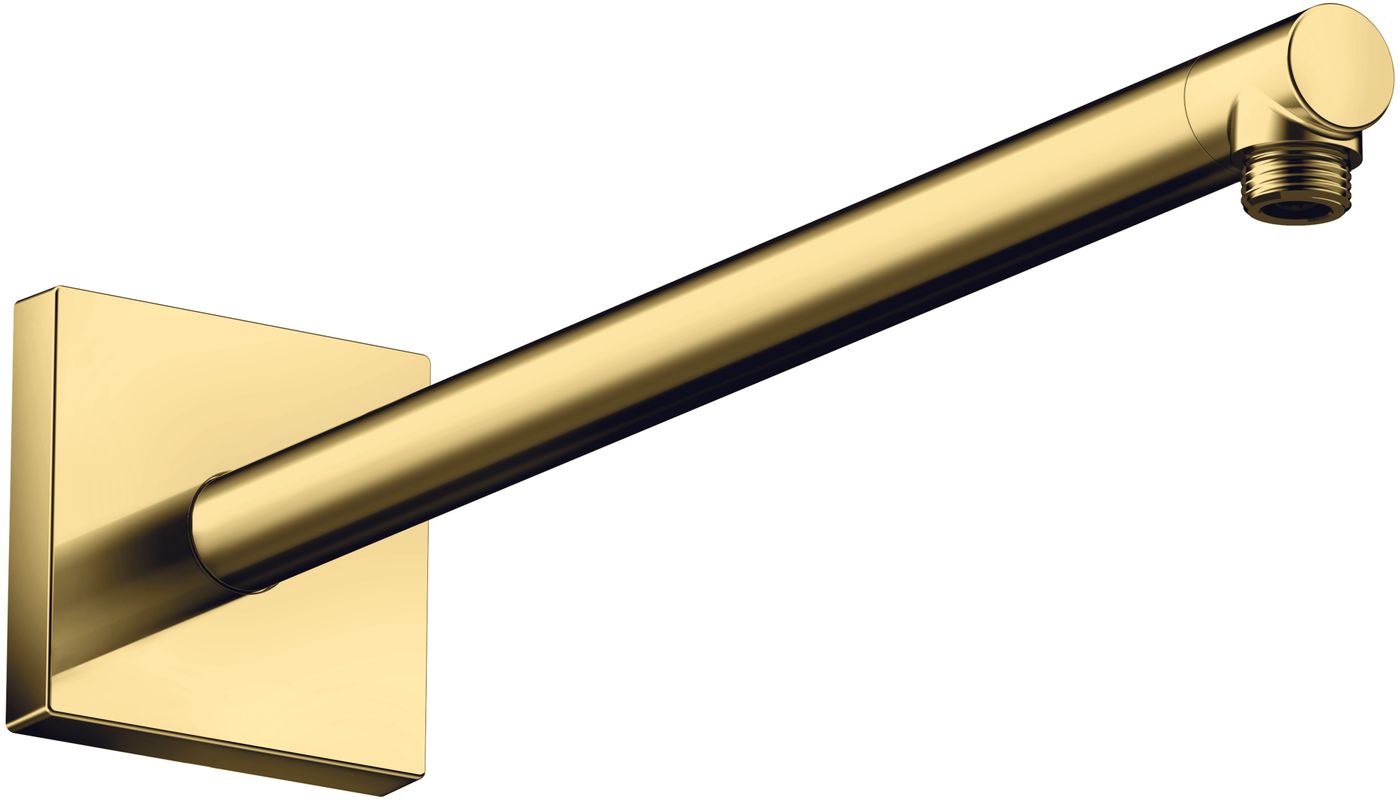 Hansgrohe Brausearm DN 15 eckig Axor PGO, 390 mm, Farbe gold Bild 1