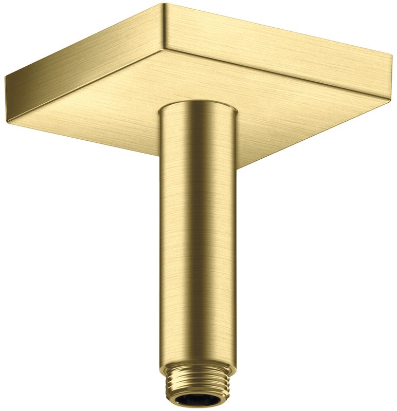 Hansgrohe Decken-Anschlussstück Axor DN 15 100 mm eckig BB, 92 mm, Farbe brass Bild 1