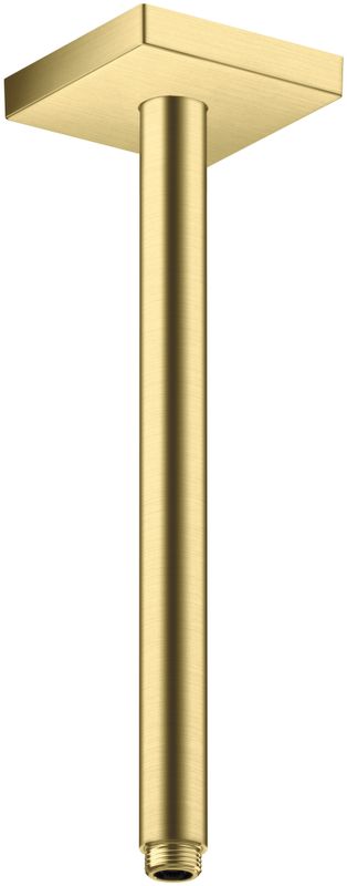 Hansgrohe Decken-Anschlussstück Axor DN 15 300 mm eckig BB, 92 mm, Farbe brass Bild 1