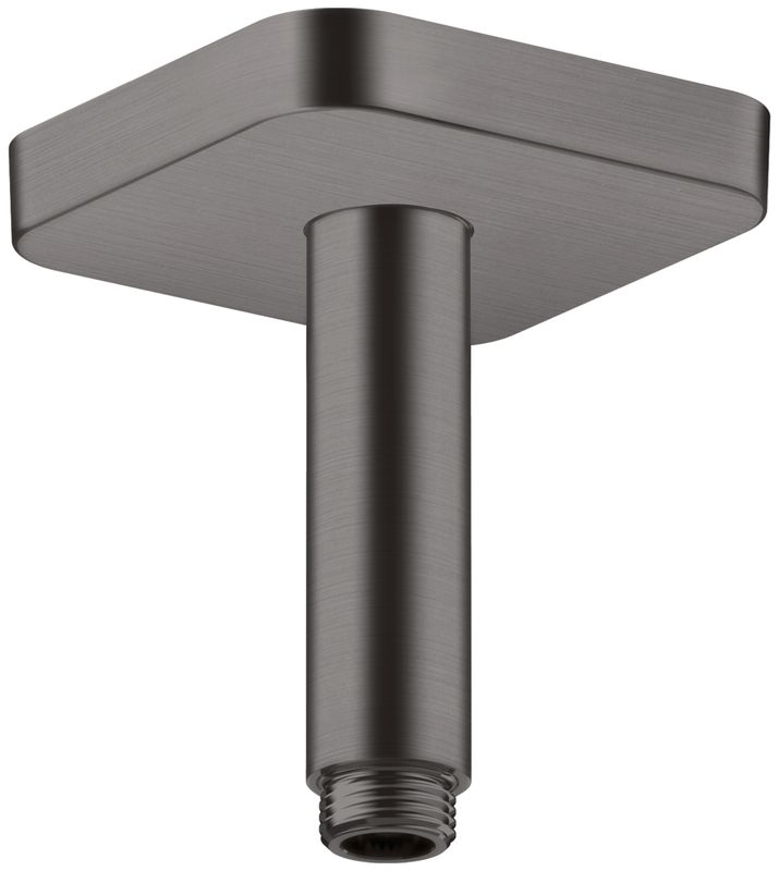 Hansgrohe Decken-Anschlussstück Axor DN 15 100 mm softsquare BBC, 92 mm, Farbe black chrome Bild 1