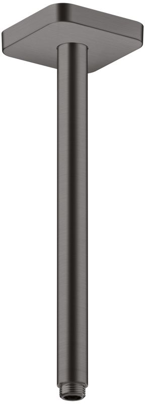 Hansgrohe Decken-Anschlussstück Axor DN 15 300 mm softsquare BBC, 91 mm, Farbe black chrome Bild 1