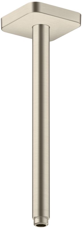 Hansgrohe Decken-Anschlussstück Axor DN 15 300 mm softsquare BN, 91 mm, Farbe nickel Bild 1