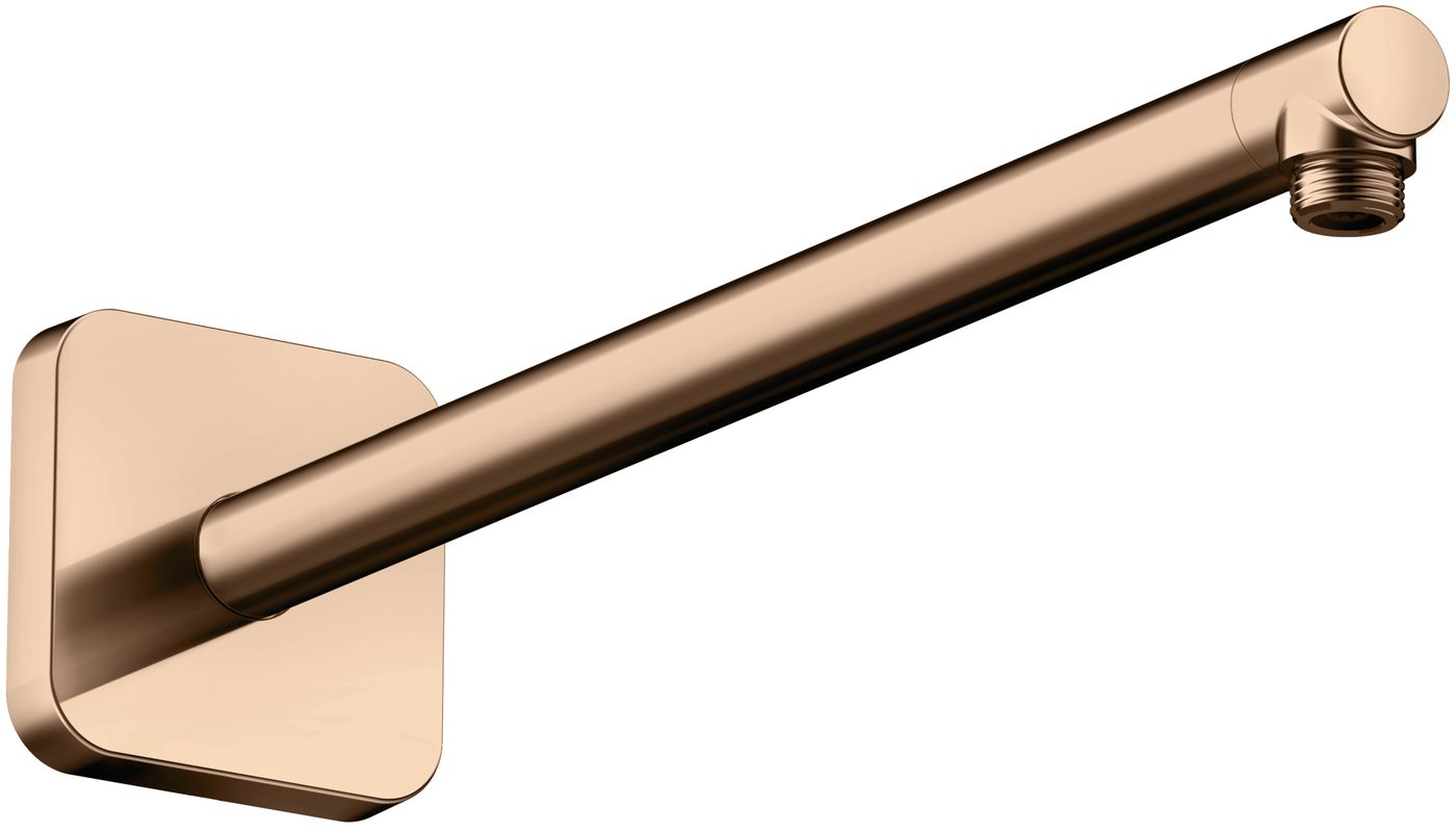 Hansgrohe Brausearm DN 15 softsquare Axor PRG, 390 mm, Farbe redgold Bild 1
