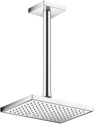 Hansgrohe Decken-Anschlussstück Axor DN 15 300 mm eckig, 92 mm, Farbe chrom Bild 2