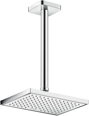 Hansgrohe Decken-Anschlussstück Axor DN 15 300 mm softsquare, 91 mm, Farbe chrom Bild 2