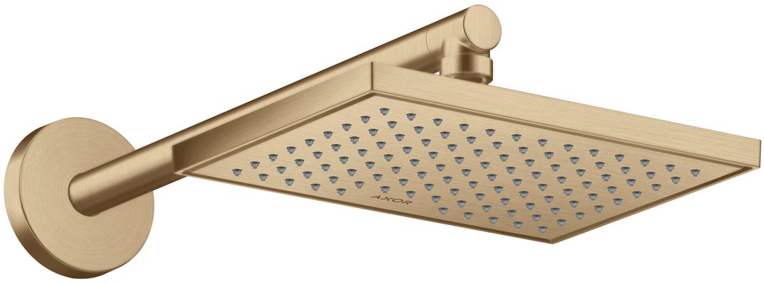 Hansgrohe Brausearm DN 15 390 mm Axor BBR, 406 mm, Farbe bronze Bild 4