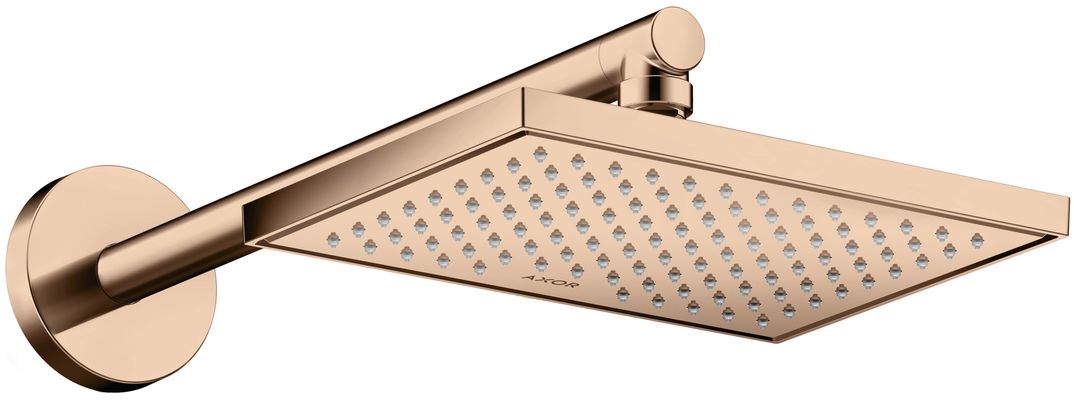 Hansgrohe Brausearm DN 15 390 mm Axor PRG, 406 mm, Farbe redgold Bild 2