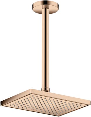 Hansgrohe Decken-Anschlussstück Axor DN 15 300 mm PRG, 91 mm, Farbe red gold Bild 2