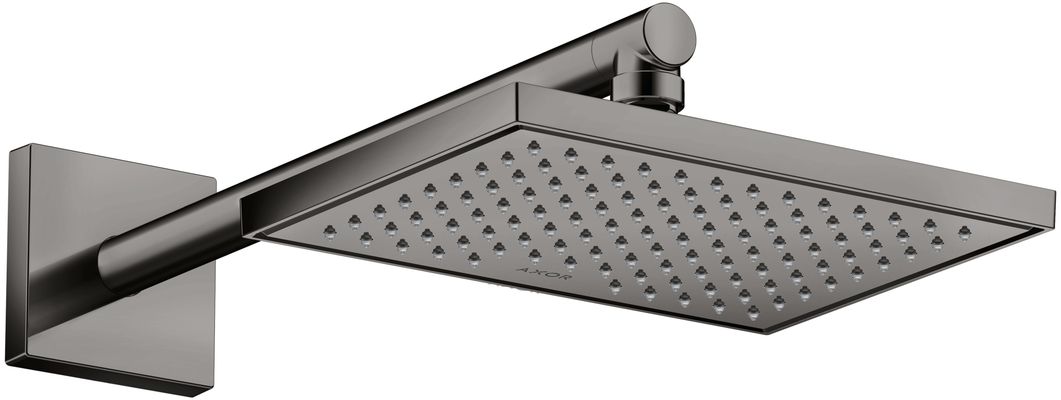 Hansgrohe Brausearm DN 15 eckig Axor PBC, 390 mm, Farbe black chrome Bild 2