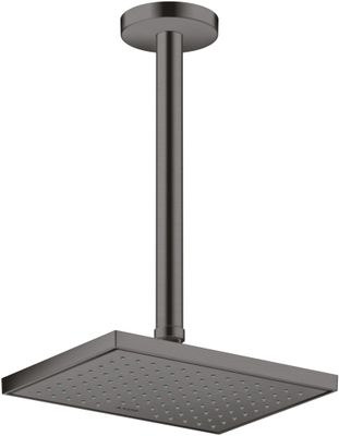 Hansgrohe Decken-Anschlussstück Axor DN 15 300 mm BBC, 91 mm, Farbe black chrome Bild 2