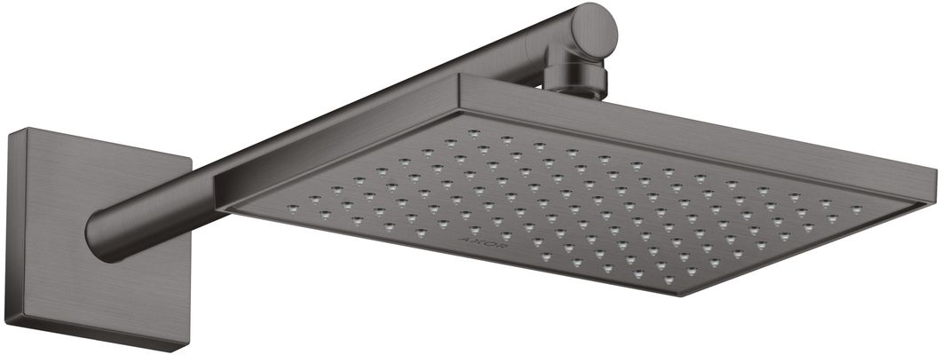 Hansgrohe Brausearm DN 15 eckig Axor BBC, 390 mm, Farbe black chrome Bild 2