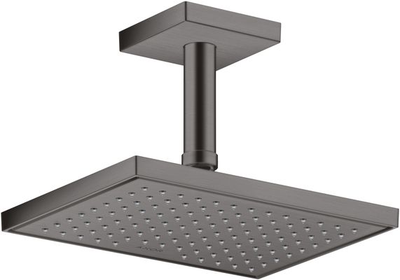 Hansgrohe Decken-Anschlussstück Axor DN 15 100 mm eckig BBC, 92 mm, Farbe black chrome Bild 2