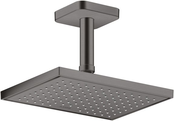 Hansgrohe Decken-Anschlussstück Axor DN 15 100 mm softsquare BBC, 92 mm, Farbe black chrome Bild 2