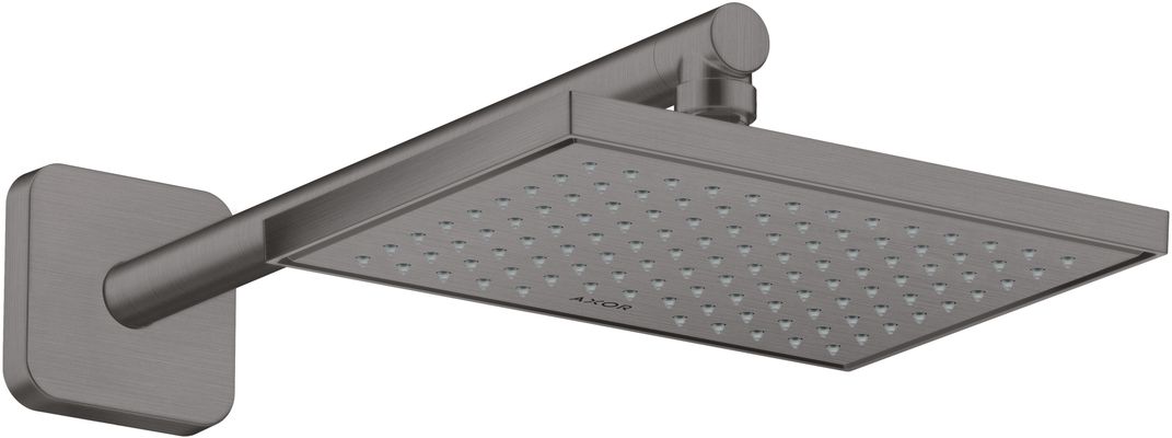 Hansgrohe Brausearm DN 15 softsquare Axor BBC, 390 mm, Farbe black chrome Bild 2