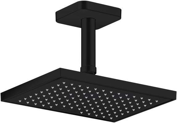 Hansgrohe Decken-Anschlussstück Axor DN 15 100 mm softsquare matt, 92 mm, Farbe schwarz Bild 2