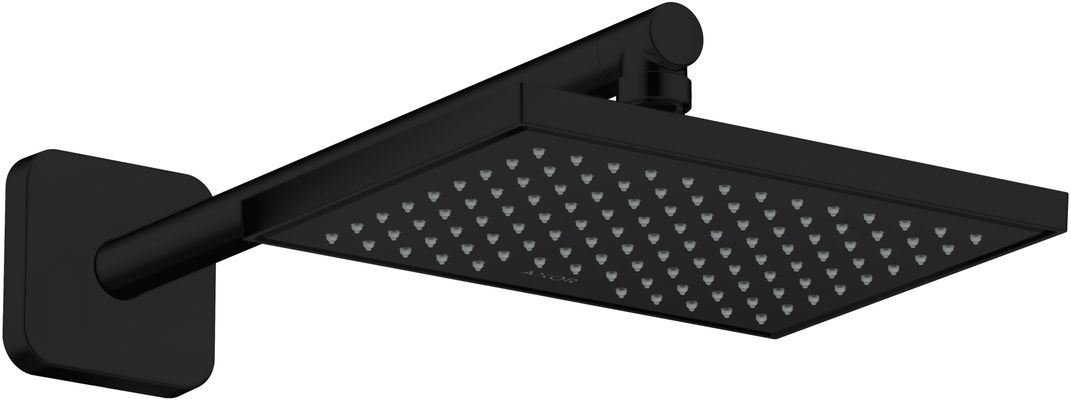 Hansgrohe Brausearm DN 15 softsquare Axor matt, 390 mm, Farbe schwarz Bild 4